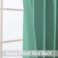 Turquoise Blackout Curtains 84 Inch Long